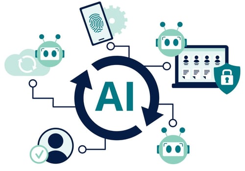 AI agent identity governance illustration