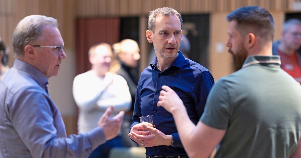 Peter, Ivar and Henri talks